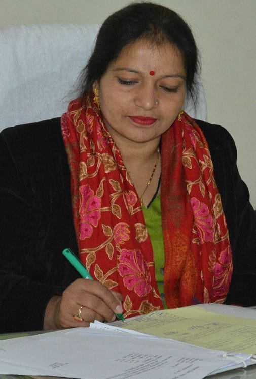 Term of District Panchayat President completed