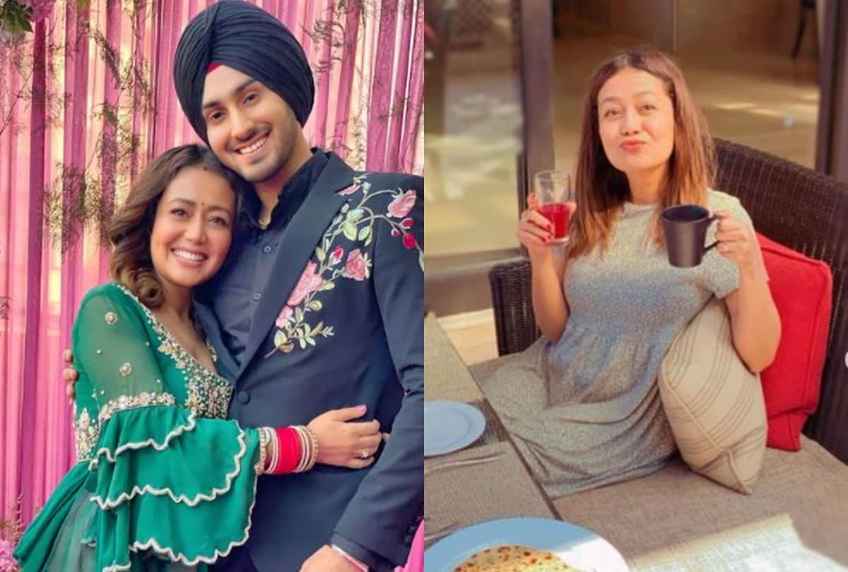 Neha Kakkar share photos of her first Lohri with husband Rohanpreet Singh goes viral