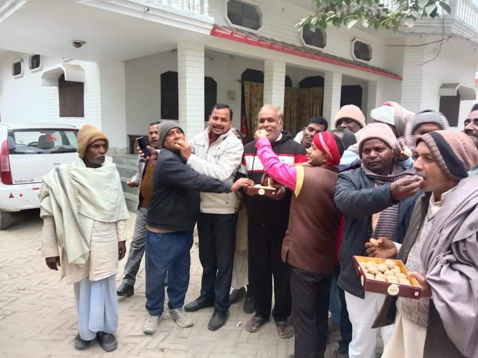 IAS AK Sharma from Gujarat cadre, who took the VRS, was happy to join the BJP