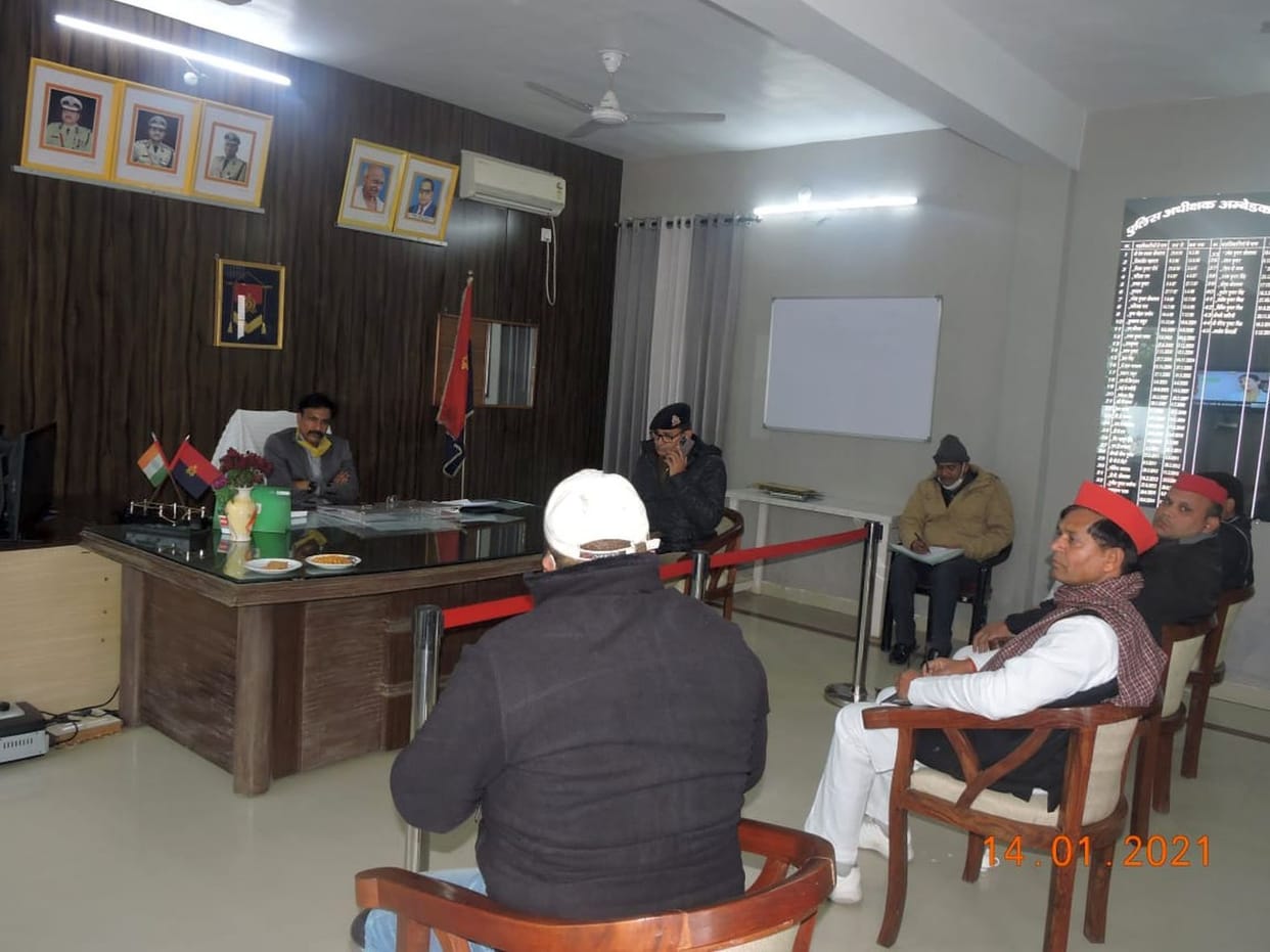 Cooperate in maintaining law and order