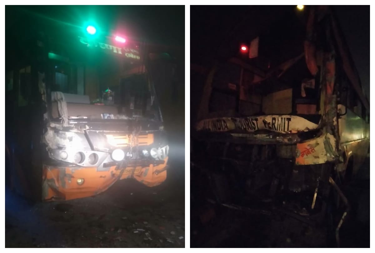 Accident  At Yamuna Express Way One Died Many Injured
