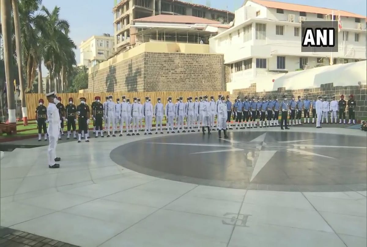 indian navy reviewed sea preparations in two days defense practise