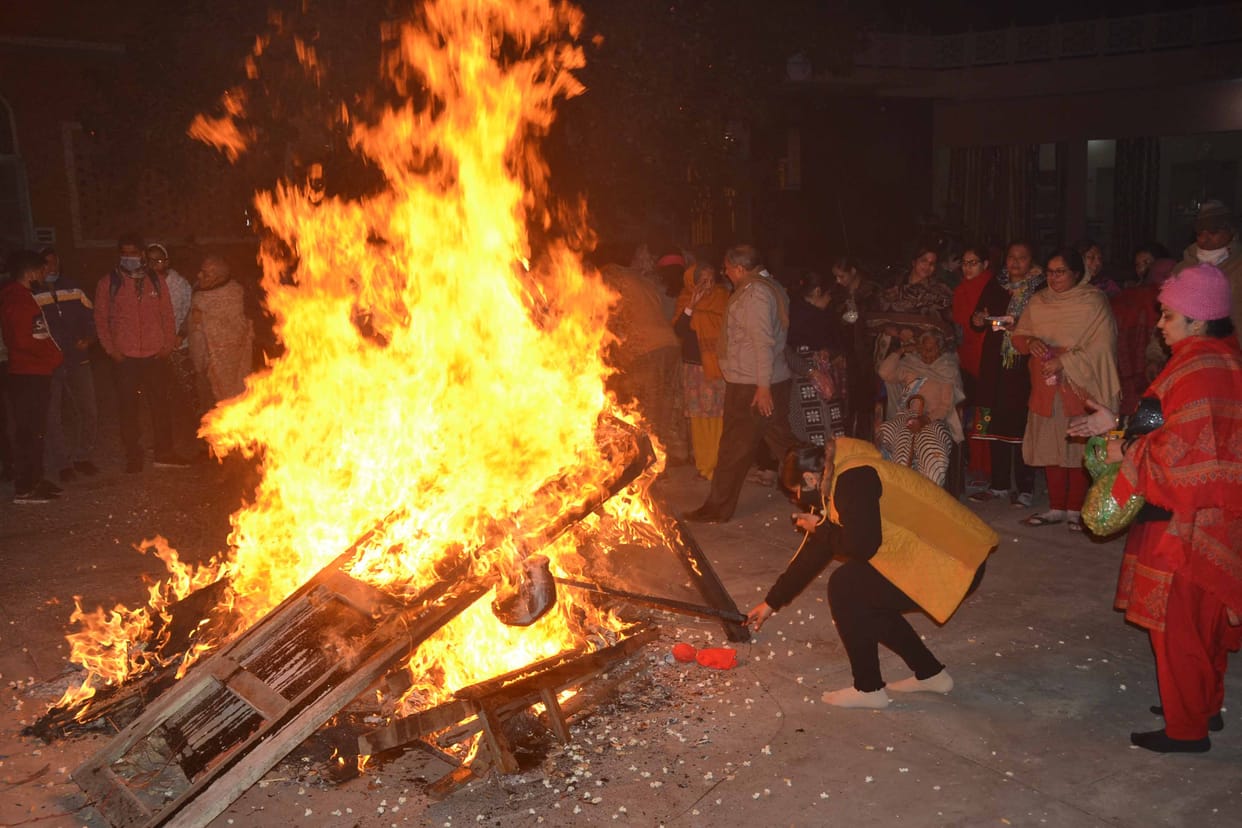 Lohri was celebrated with great pomp