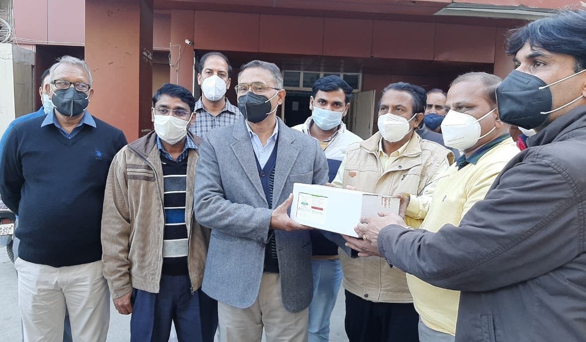 corona vaction in civil hospital