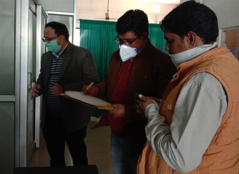 Pathology Lab Sealed in Gadarpur