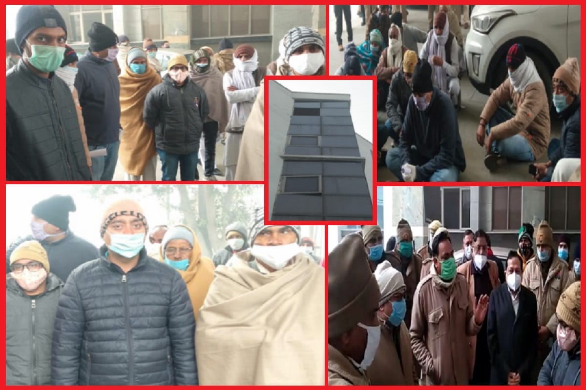 Corona patient commits suicide in medical college at Muzaffarnagar and see photo