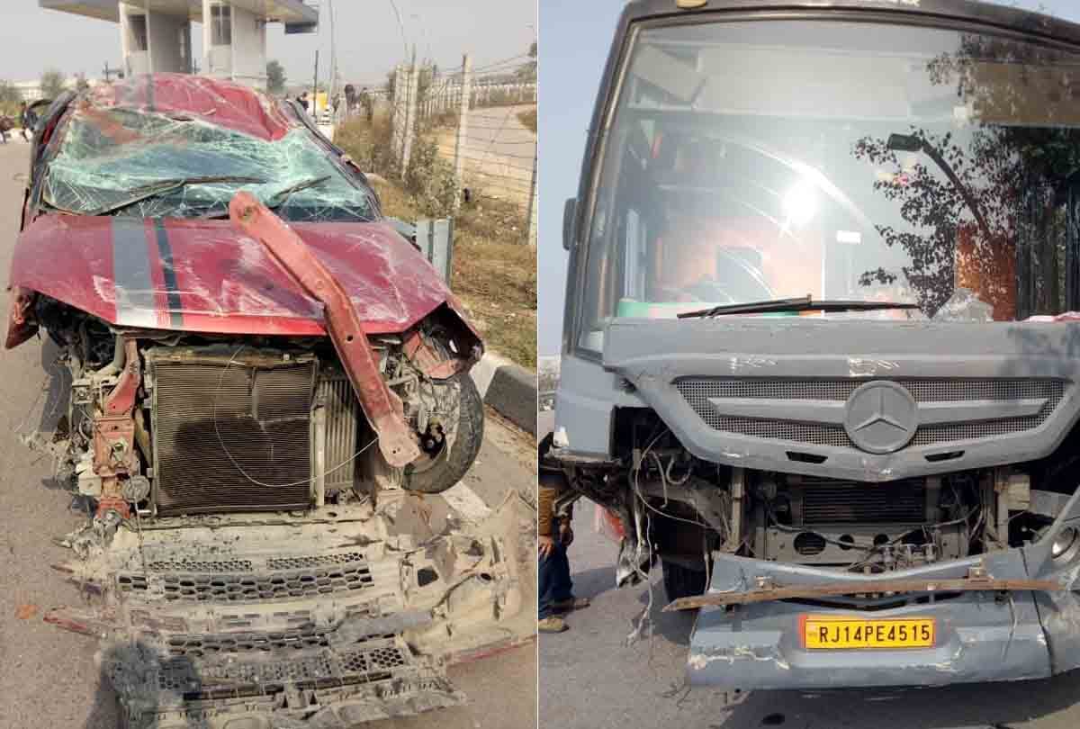 Two killed in two separate accidents on Lucknow Agra Expressway and GT Road in Bilhaur, Kanpur