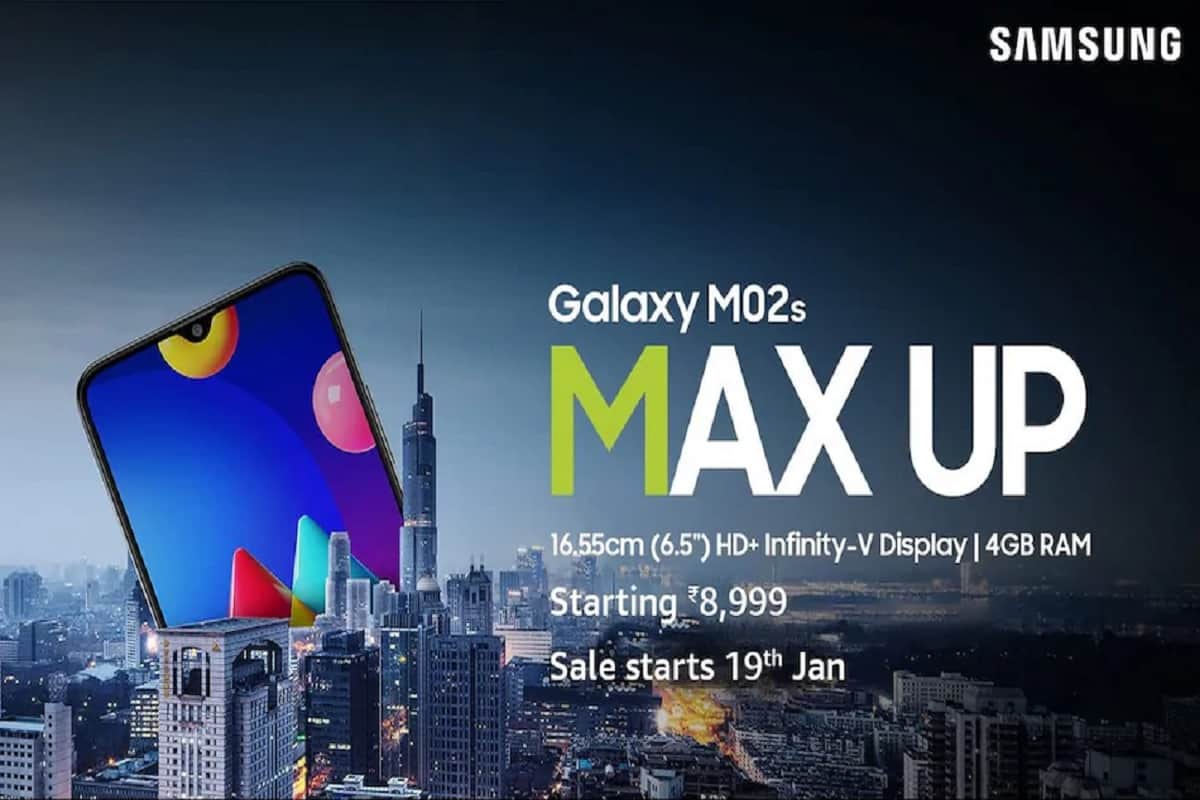 Samsung Galaxy M02s sale date revels know price and specifications
