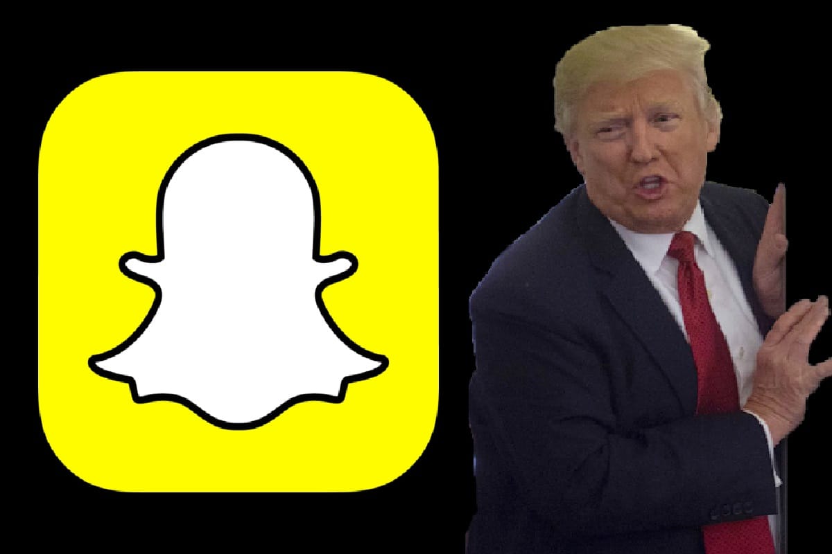 Snapchat Permanently Bans Donald Trump From Its Platform after youtube facebook and google