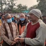 पूर्व उपमुख्यमंत्री सुशील मोदी ने रूपेश के परिजनों से की मुलाकात