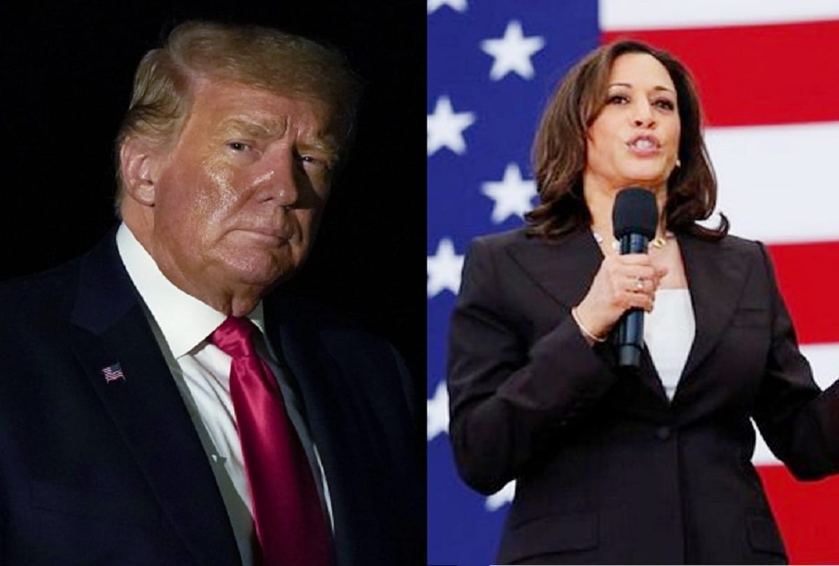 Donald Trump was comment on Kamala Harris during the election