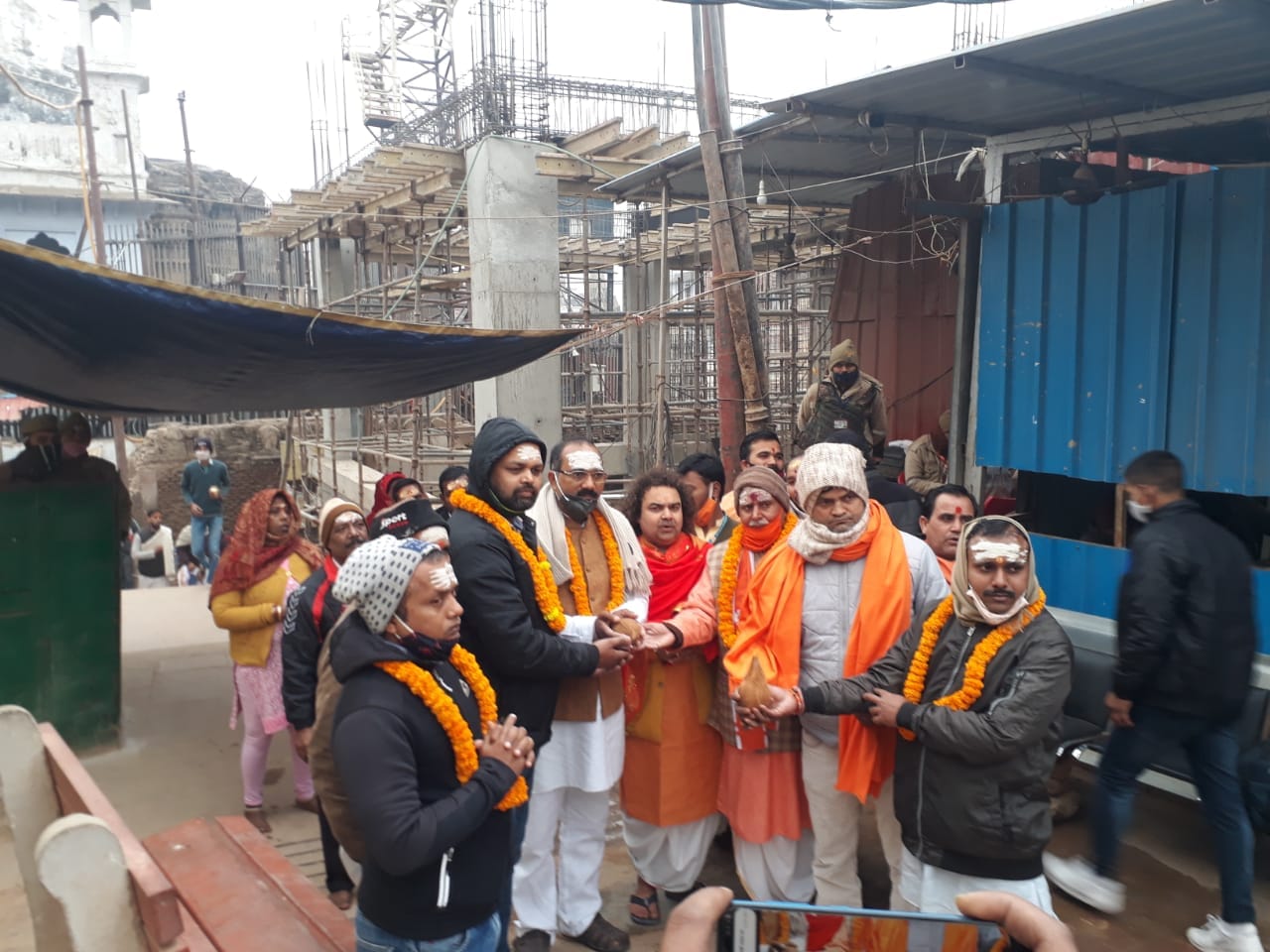 Launch of fund raising campaign for construction of Ram temple