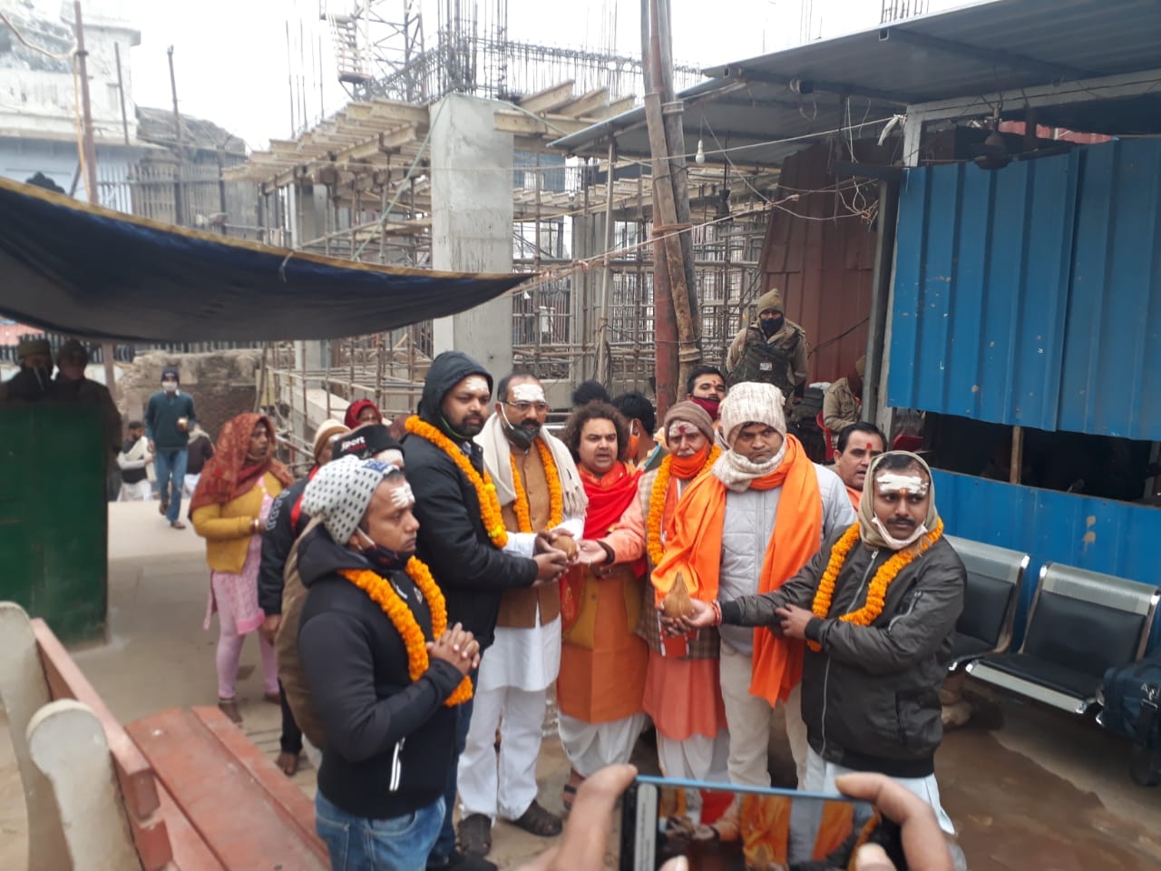 Launch of fund raising campaign for construction of Ram temple