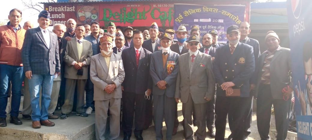 ex serviceman celevrated sena divas