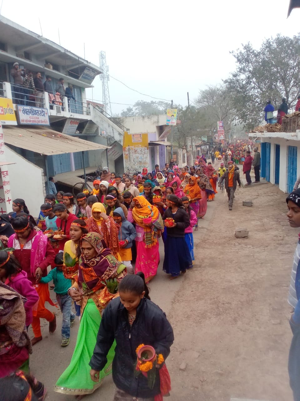 Shobha Yatra organized for Lakshmi Narayan Mahayagya