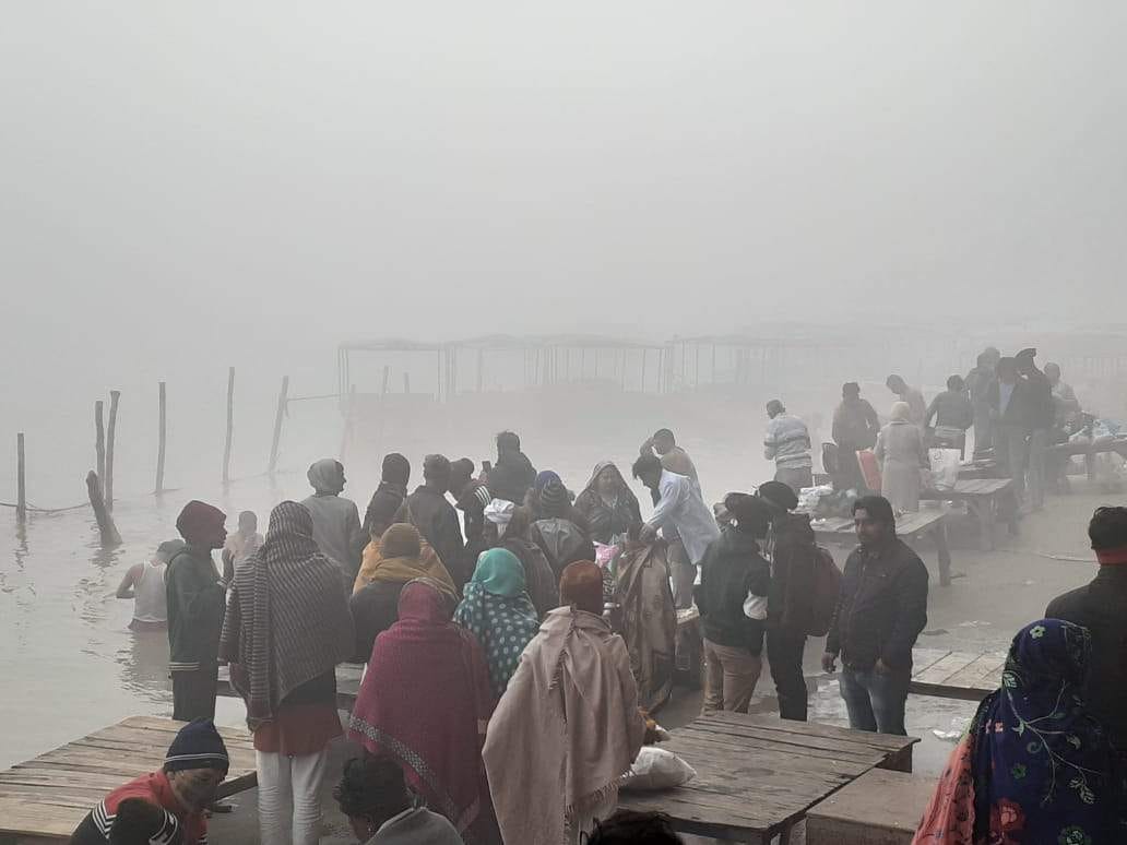 Makar Sankranti: A plunge of faith amidst thick fog