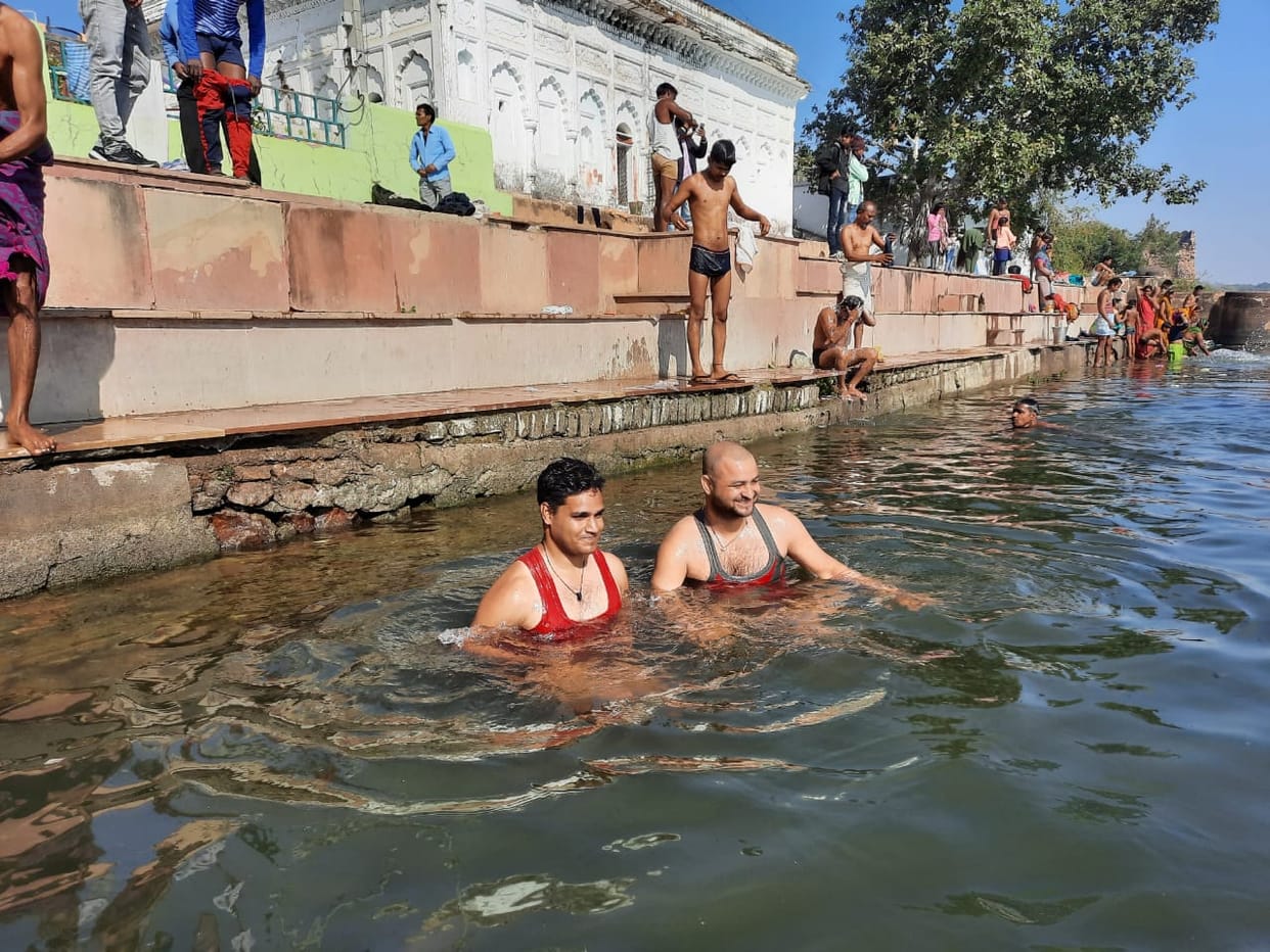 holy dip makar sankranti