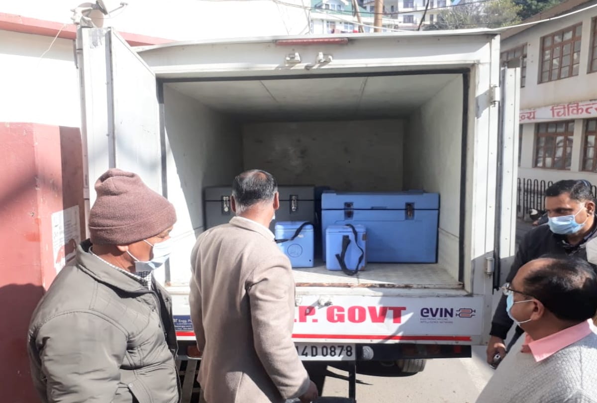 Coronavirus vaccine Covishield reached in districts of Himachal, know who will get the first vaccine