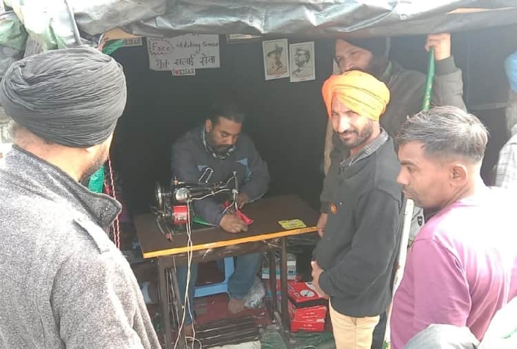 Kisan Andolan : Every facility available in kisan Andolan at kundli border