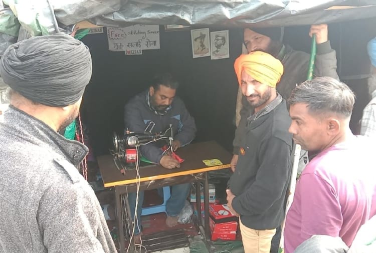 Kisan Andolan : Every facility available in kisan Andolan at kundli border