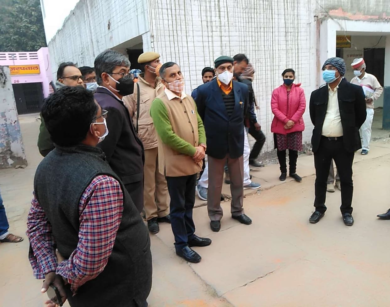 corona vaccine in ballia