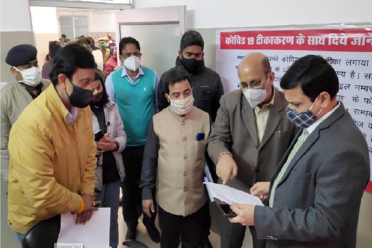 Six hundred health workers will get corona vaccine today in Varanasi