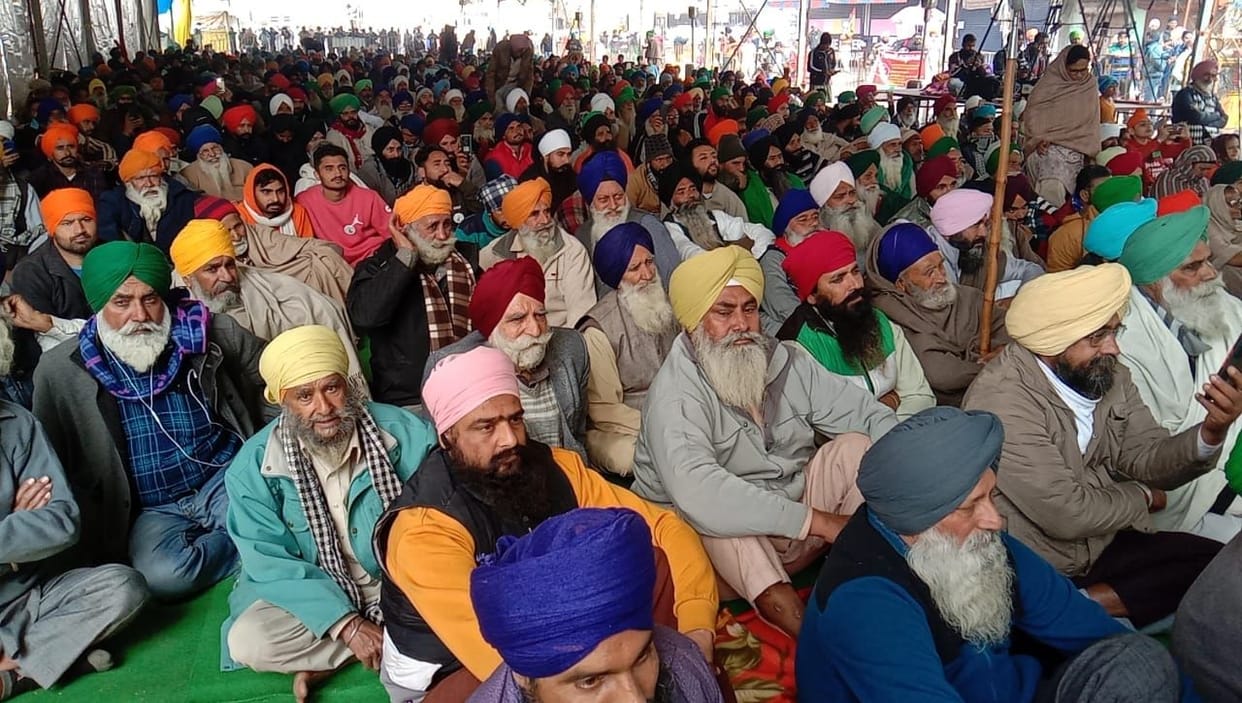 farmers protest