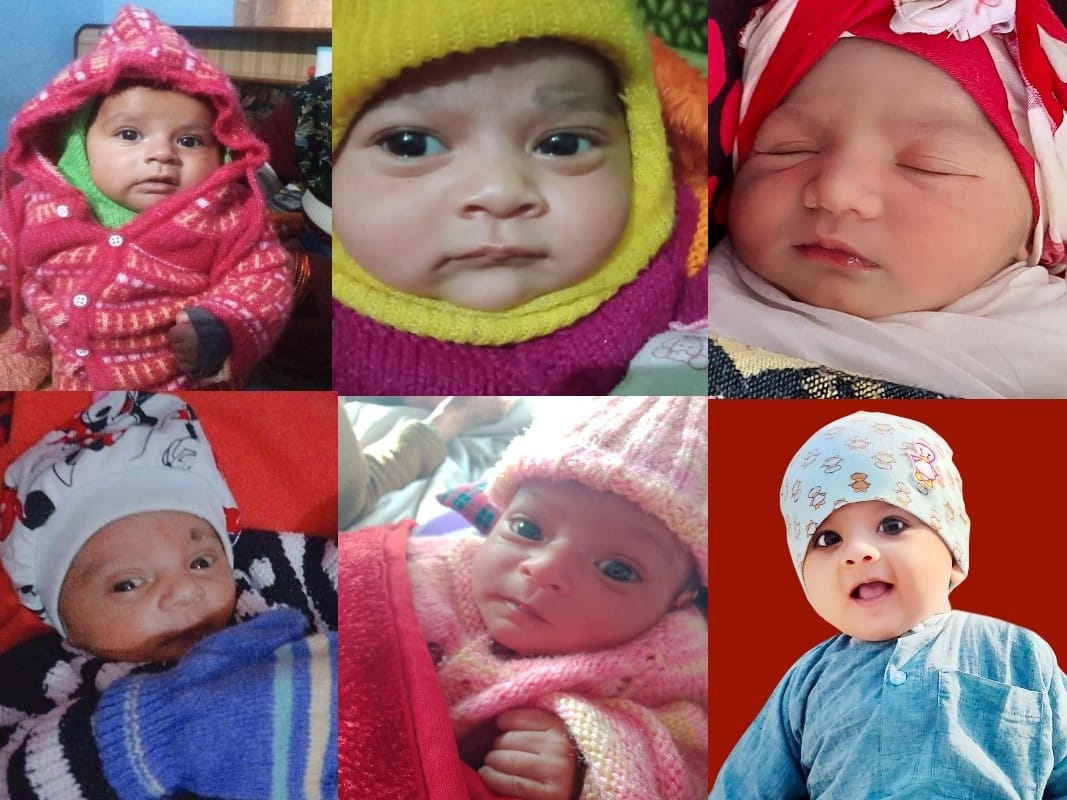 Lohri 2021 in Dehradun News: children first lohri photos in amar ujala watch in photos