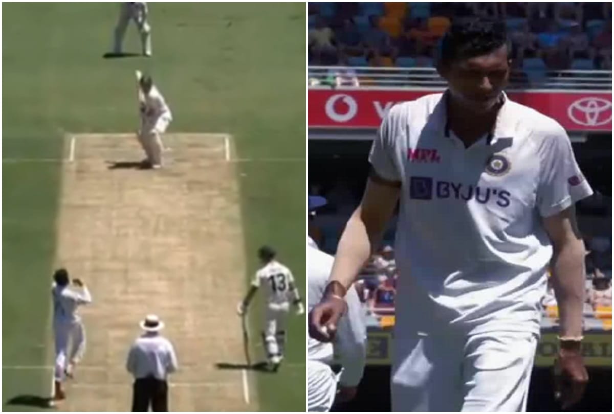 AUS vs IND 4th Test: Rohit Sharma Bowls on ball after injured pacer Navdeep Saini Leaves Field 