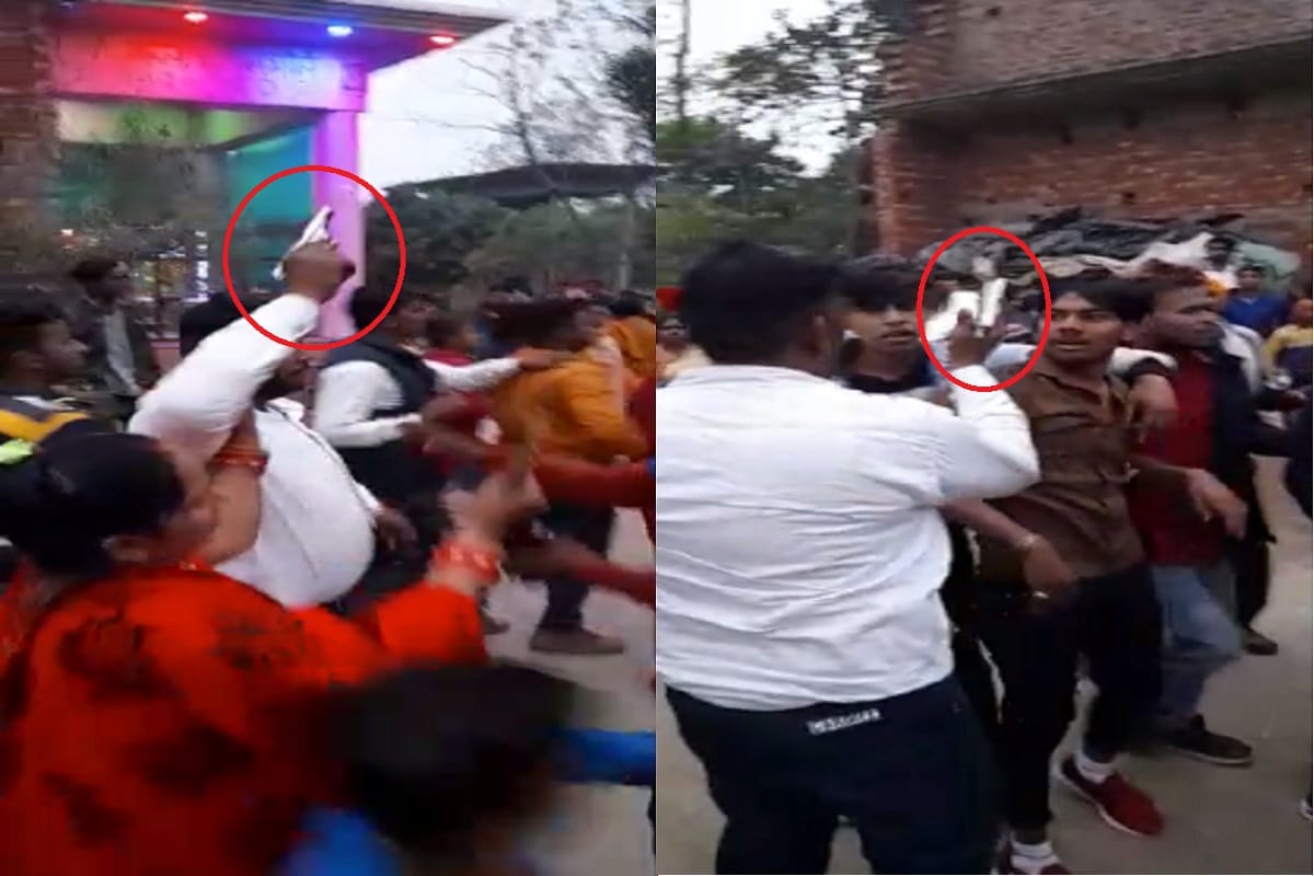 A video of a fight at wedding ceremony has gone viral in Saharanpur