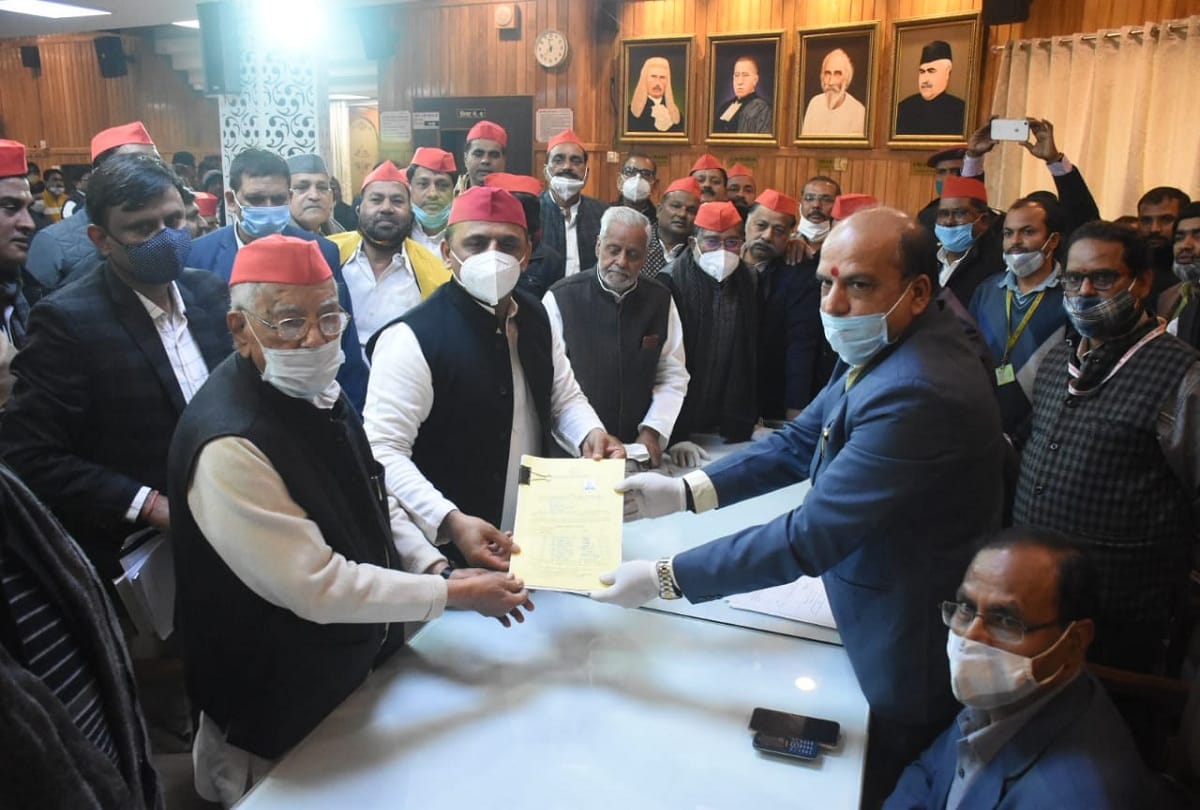 vidhan parishad election in up samajwadi party candidate nomination akhilesh yadav