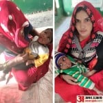 कुपोषण से बेहाल हाथरस के बच्चे।