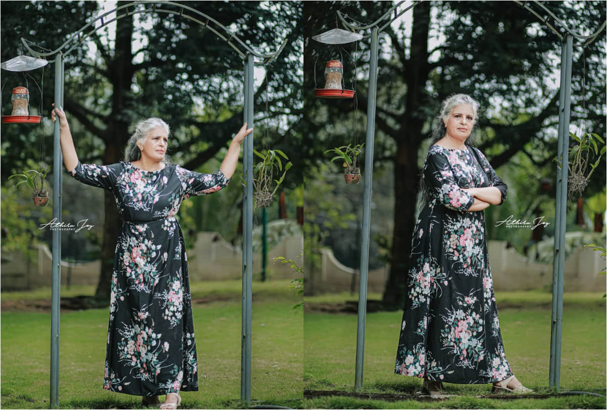 69 year old actress rajini chandy trolled for her photoshoot in western dress