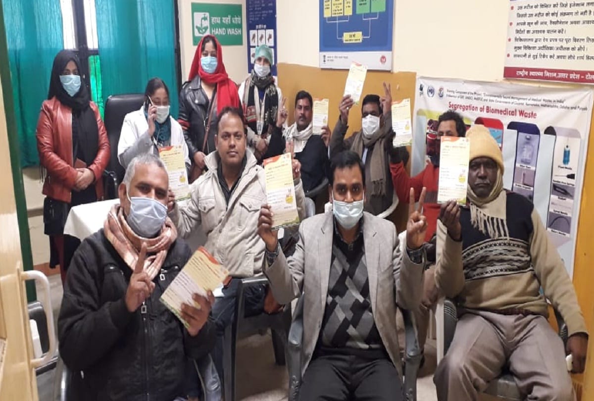 corona vaccination start in aligarh after addressing pm modi
