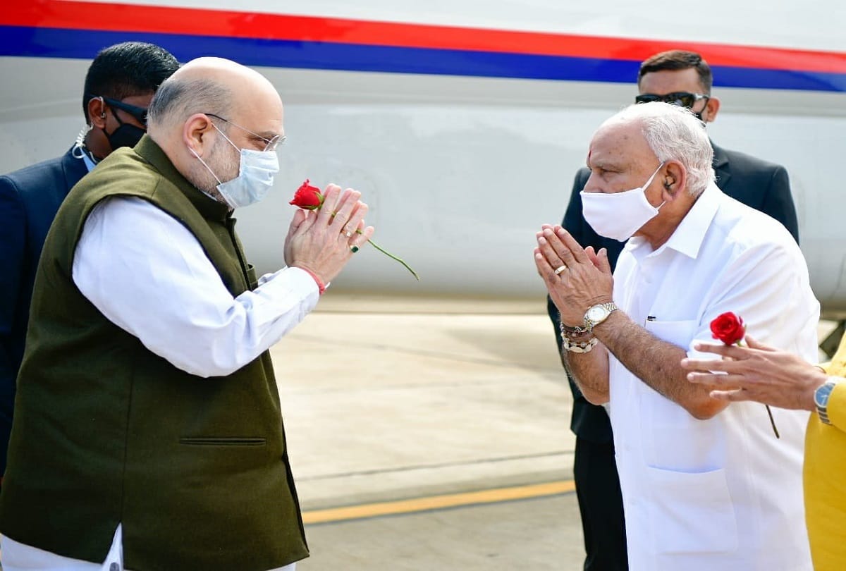 karnatak news siddaramaiah claims amit shah give blessings to yediyurappa but rss want to remove him as cm