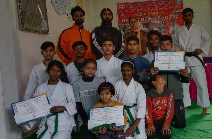 Neha Gets Yellow Belt