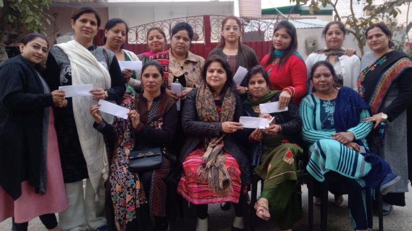 Urmila and Kanchan became general ministers of Punjabi Mahila Mahasabha