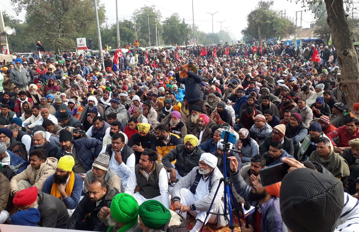 farmer protest