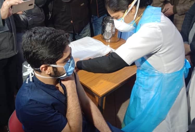 First vaccinated person of chandigarh, mohali and panchkula