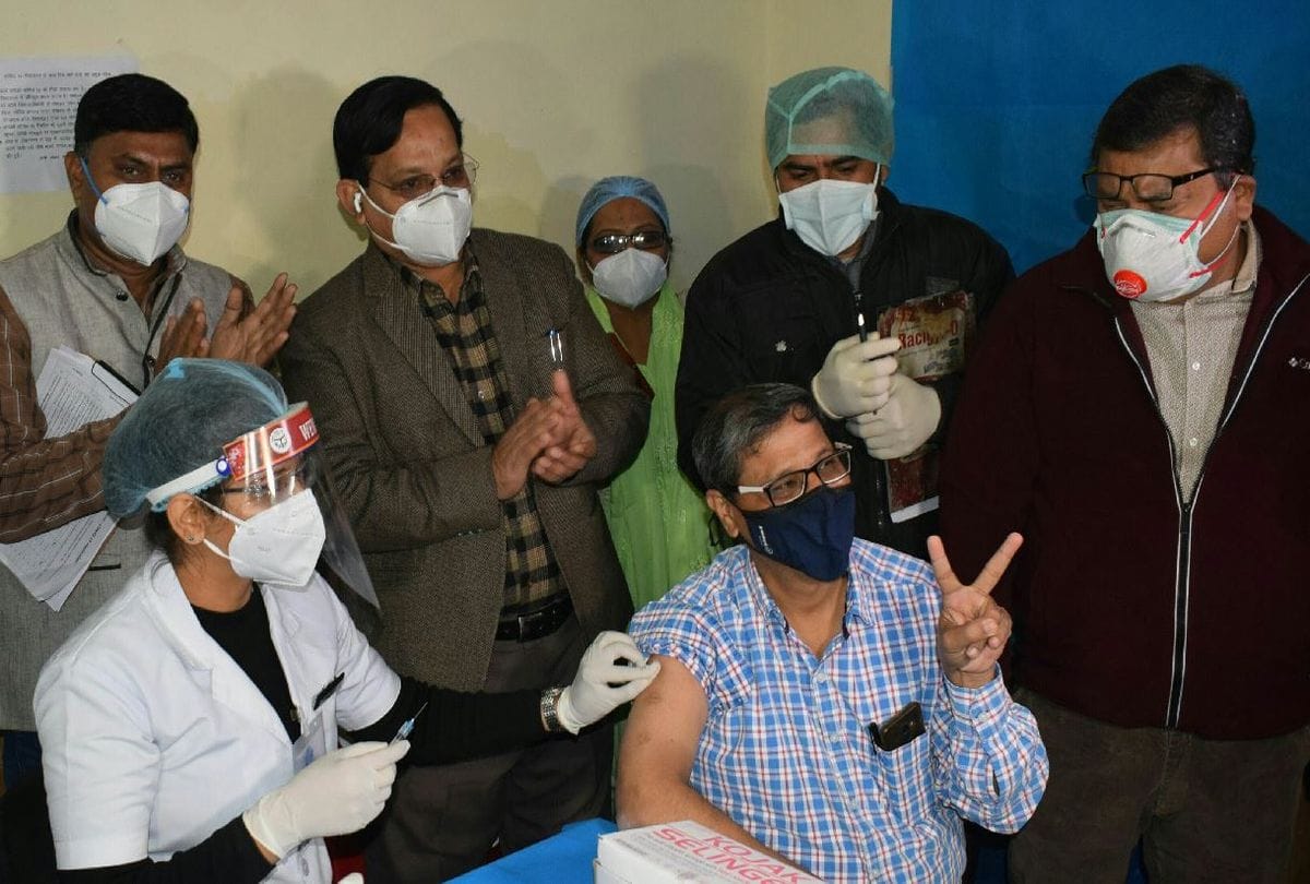 coronavirus vaccination first phase completed in agra