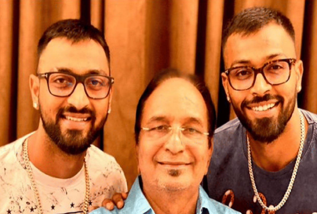 Hardik Pandya Father death: Moment when indian cricketer surprises his father himanshu pandya