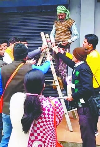Fund raising campaign: Ramdoot came out after announcing Jai Shri Ram