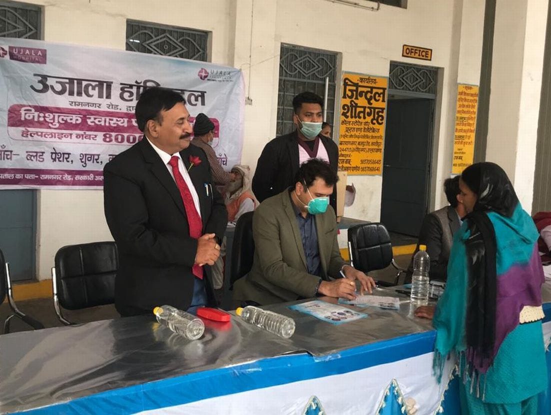 Health check-up of 200 patients