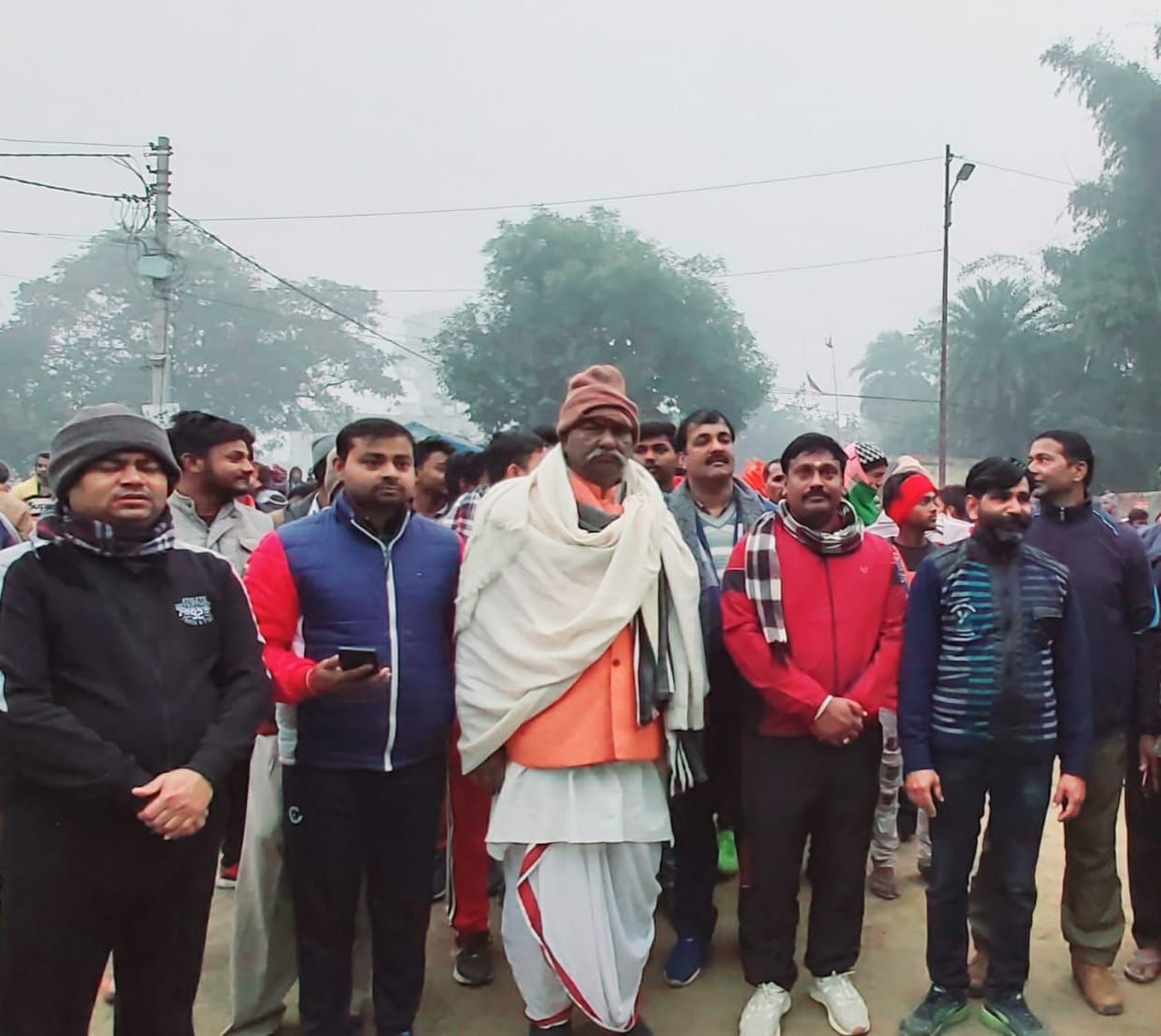 march for shriram temple