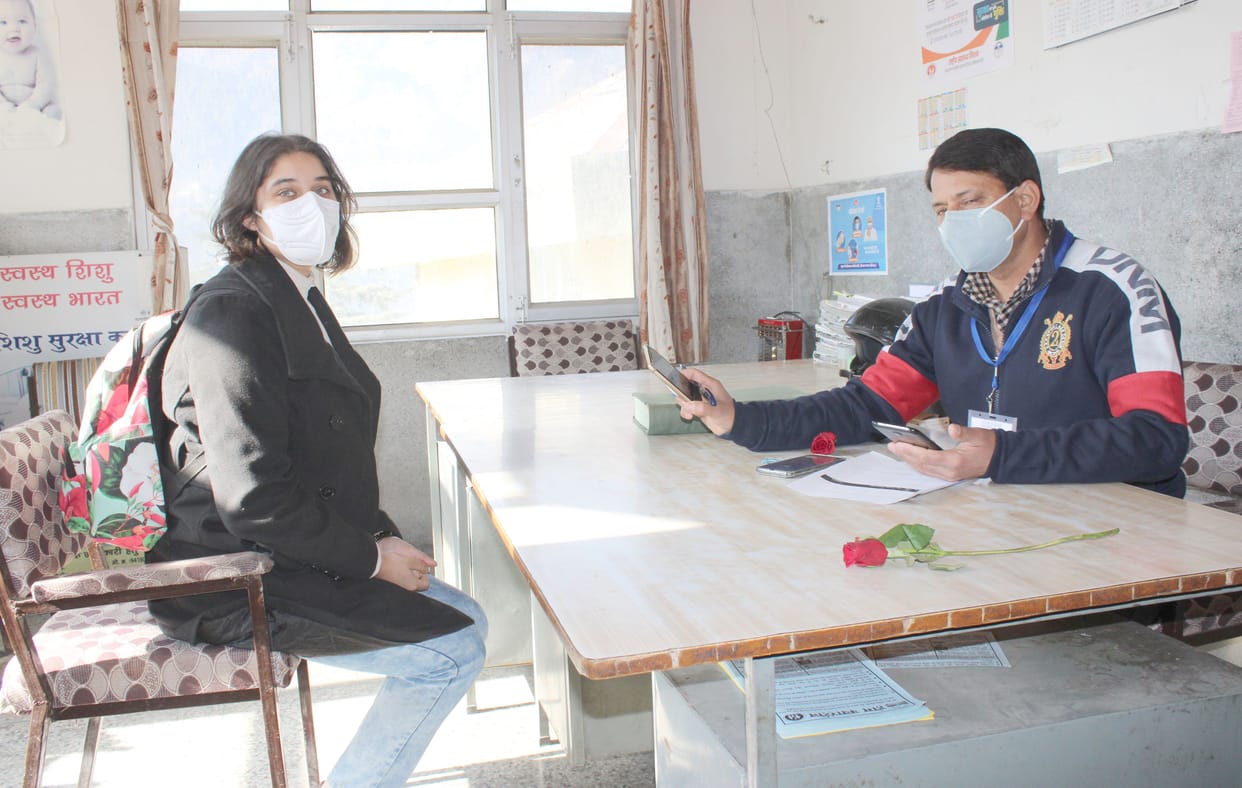 corona vaccination started in chamba