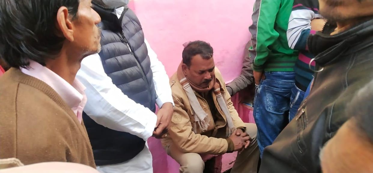 The body of a B Pharma student created an uproar as soon as he reached home