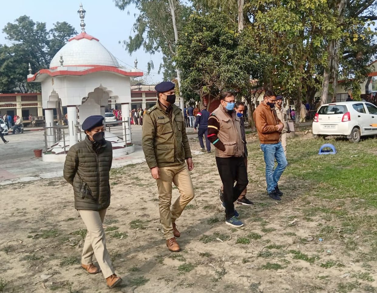 Deputy Commissioner inspected polling stations