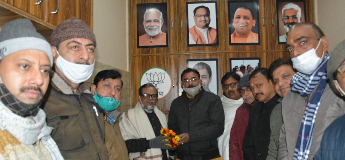 Vineet Aggarwal Sharda, State Convenor of BJP Business Cell
