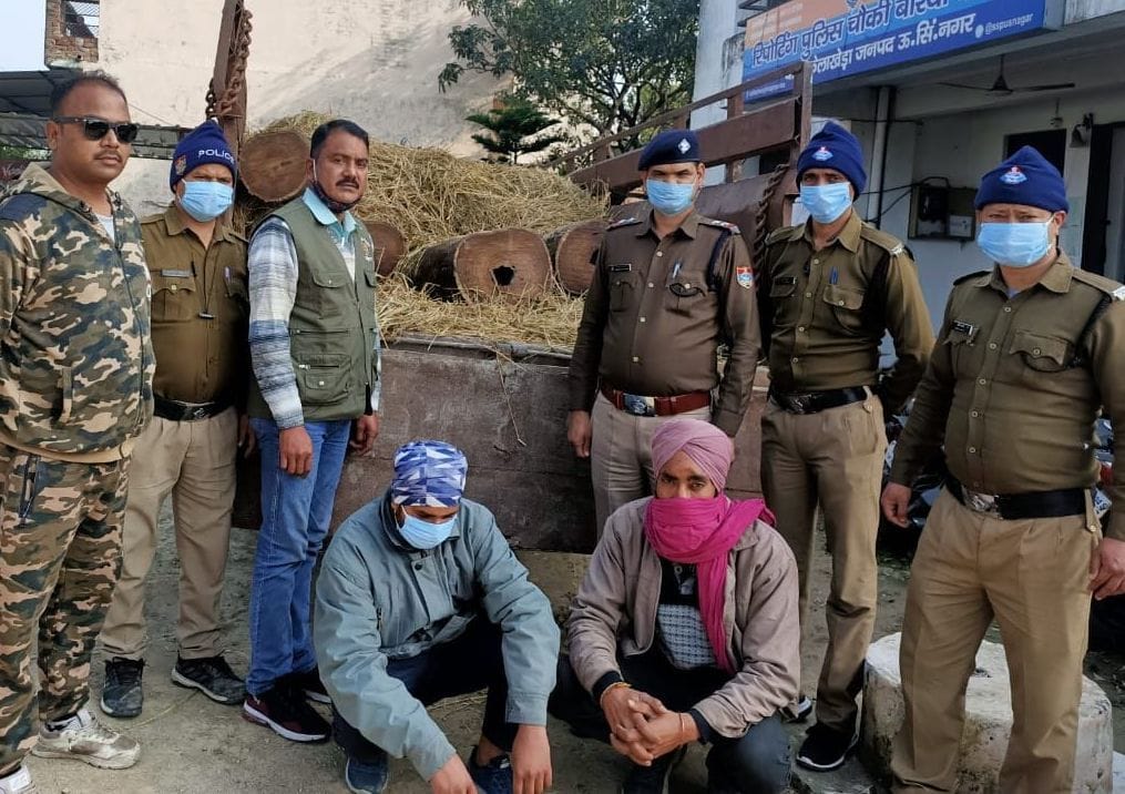 Two Arrested in Connection of Illegal Logs