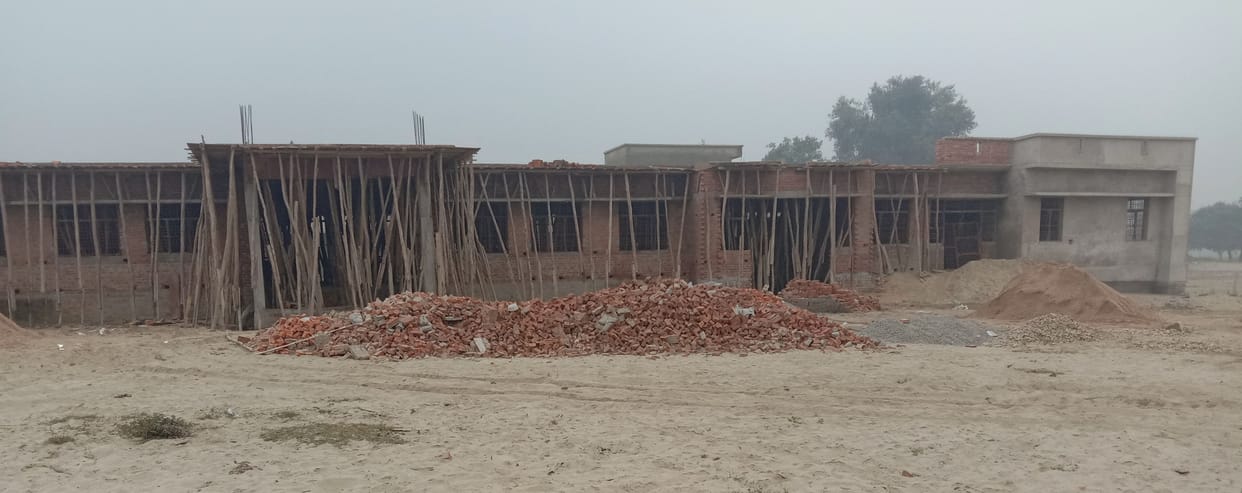Three government inter colleges could not be completed in two and a half years